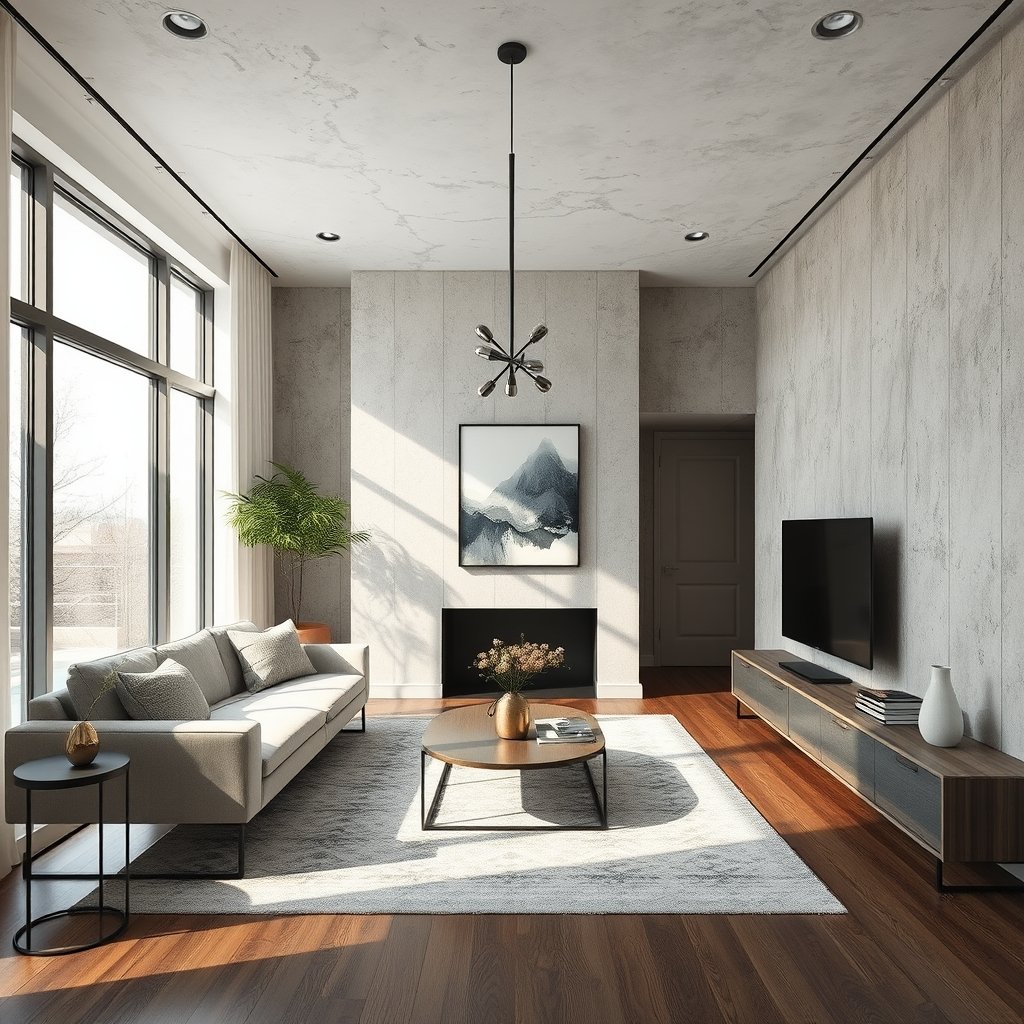 AI-generated conceptual image: What Is Limewash Paint and Why Is It Popular in Toronto Interiors?